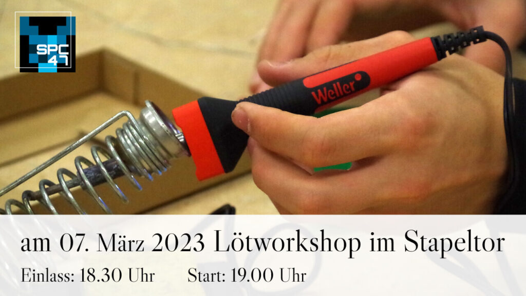 Einladung zum Lötworkshop