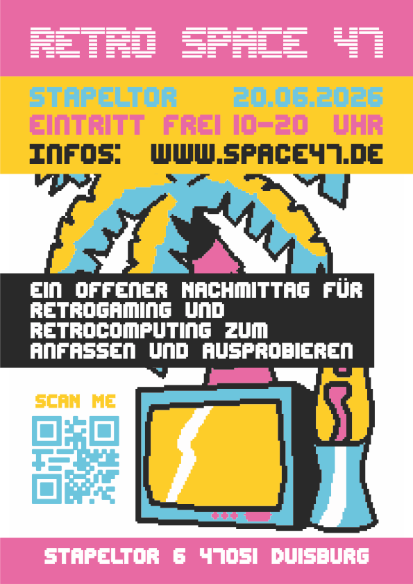 RetroSpace47 2026 Flyer A4
